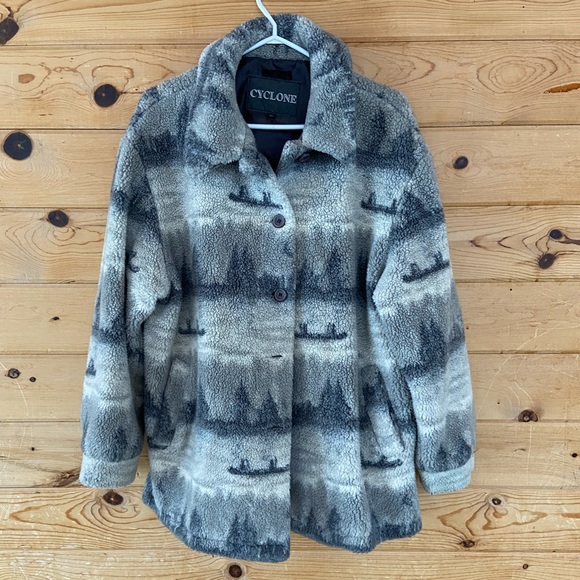Cyclone vintage fleece jacket. In great condition. Size Large. - Picture 1 of 4